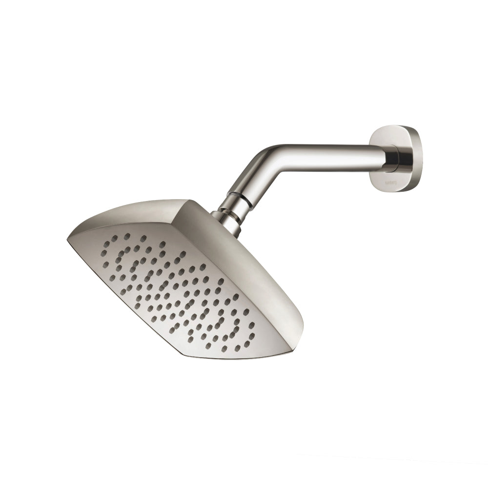 Flusso Serie 240 RHW.7C 7" Rain Head with 8" Arm