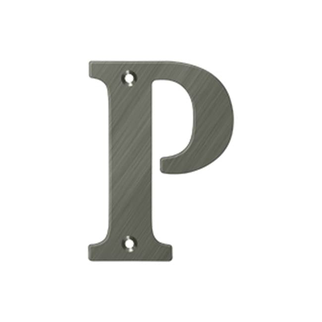 Deltana RL4P 4 Residential Letter P