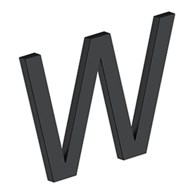 Deltana RNEWU 4 Letter W, E Series With Risers, Stainless Steel - Parent