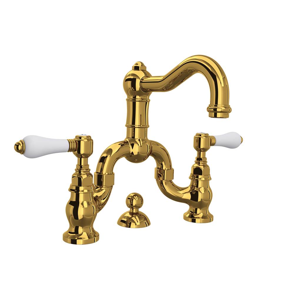 Rohl A1419LP-2 Acqui Bridge Lavatory Faucet