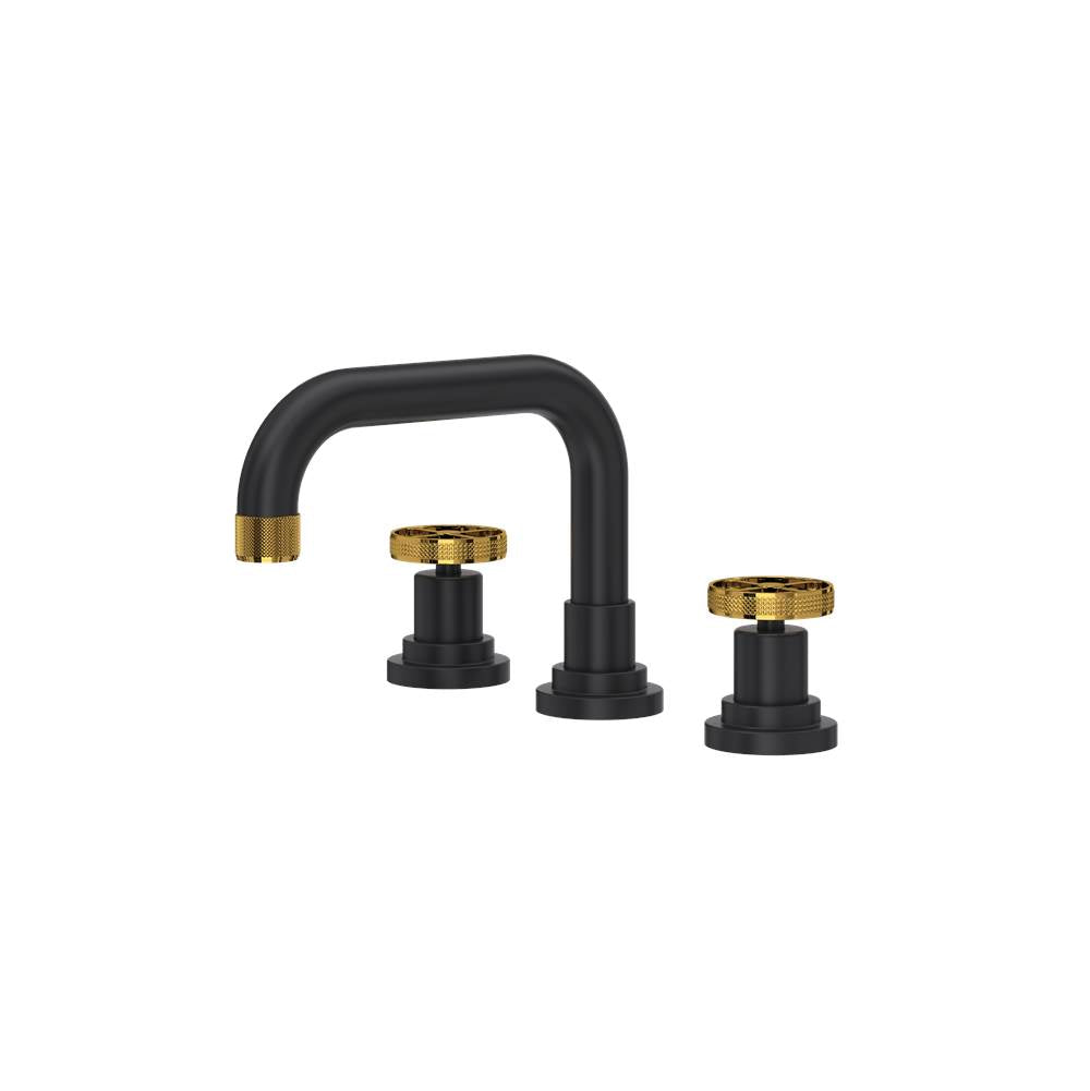 Rohl A3318IW-2 Campo Widespread Lavatory Faucet With U-Spout