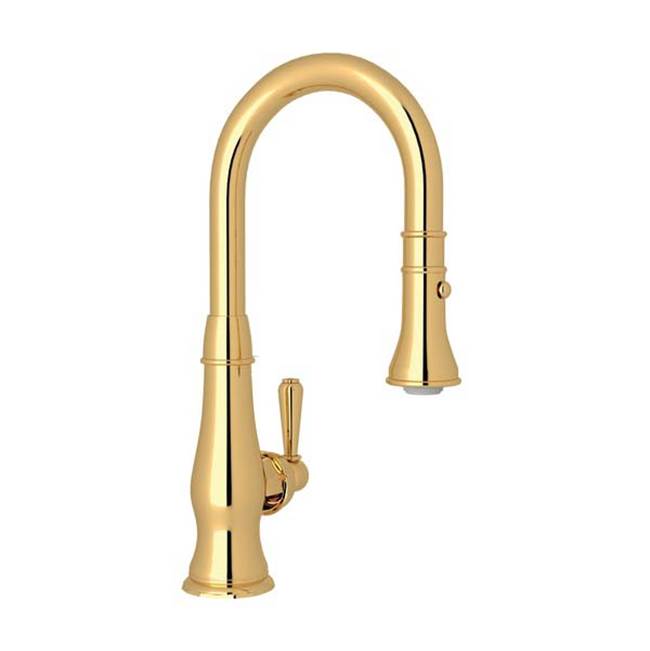 Rohl A3430SLM-2 Lombardia Pull-Down Bar/Food Prep Kitchen Faucet