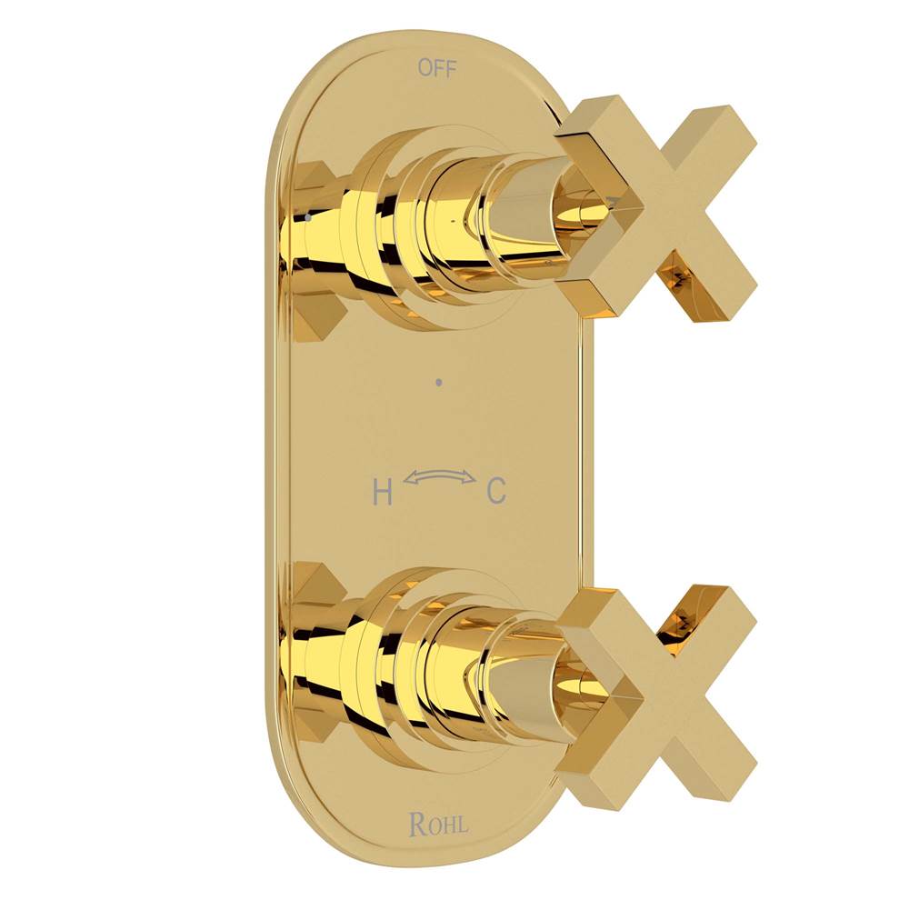 Rohl A4264XM Lombardia 1/2" Thermostatic Trim With Diverter