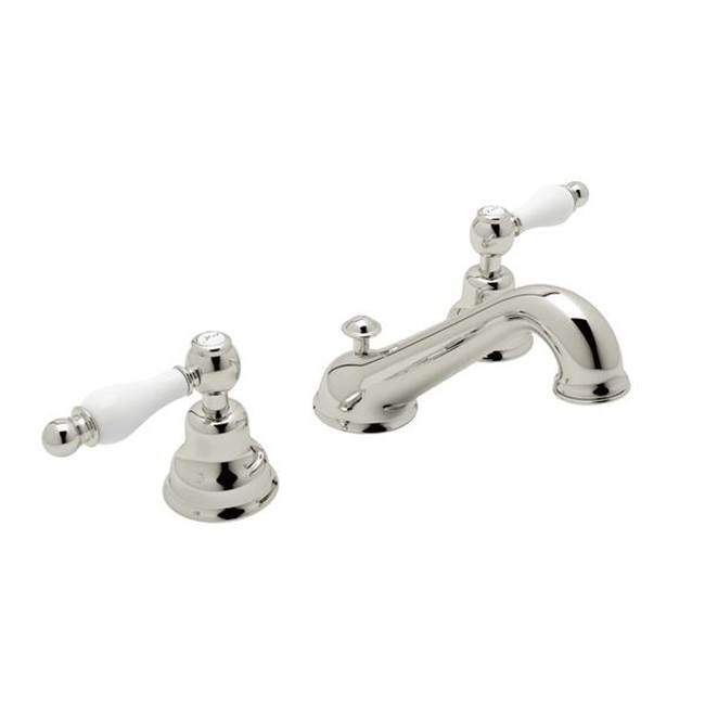 Rohl AC102OP-2 Arcana Widespread Lavatory Faucet With C-Spout