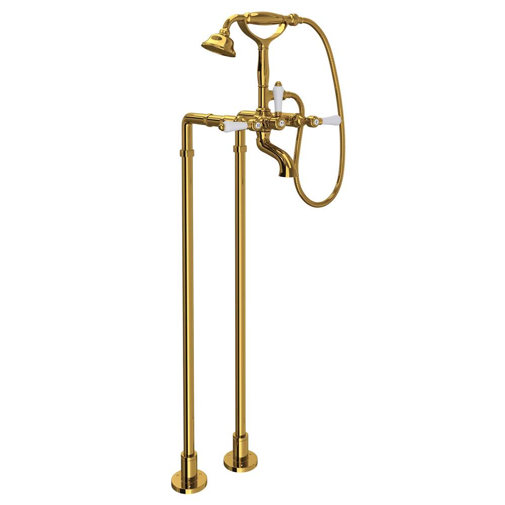 Rohl AKIT1401NLP Floor Mount Tub Filler