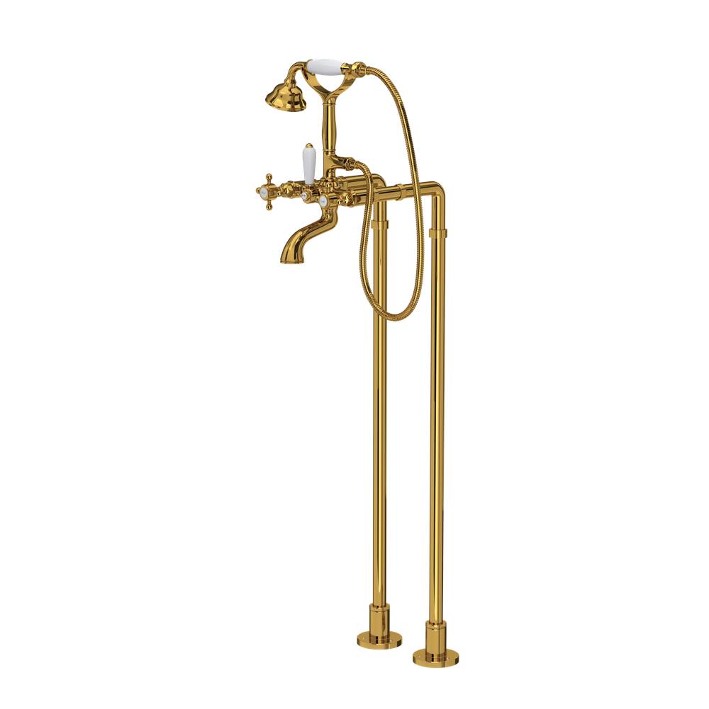 Rohl AKIT1401NXM Floor Mount Tub Filler