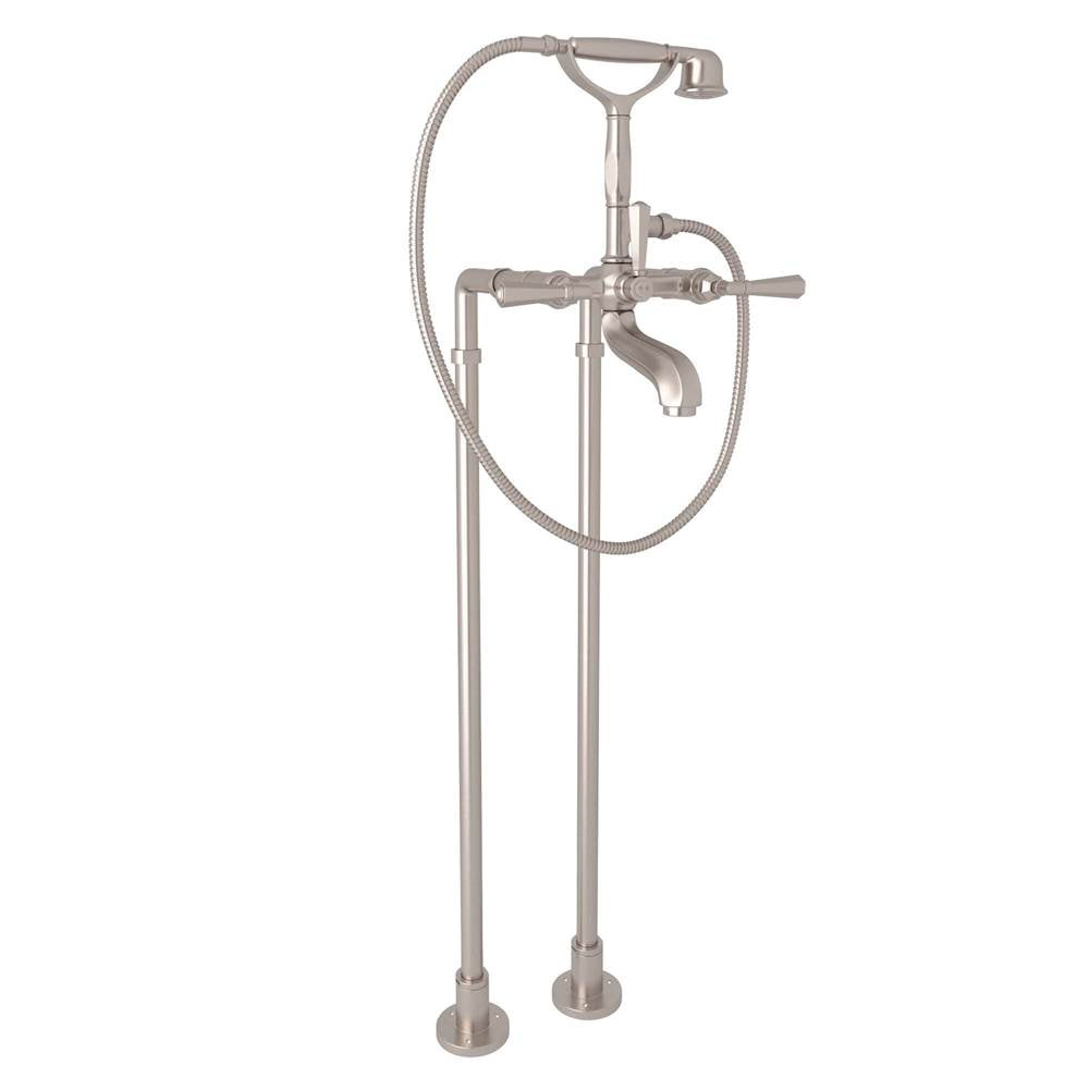 Rohl AKIT1901NLM Palladian Floor Mount Tub Filler