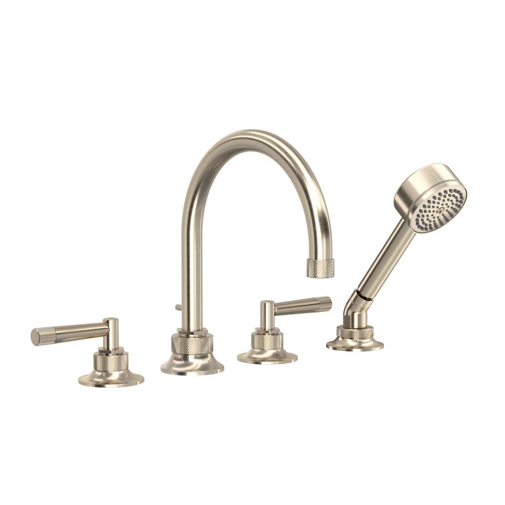 Rohl MB06D4LM Graceline 4-Hole Deck Mount Tub Filler