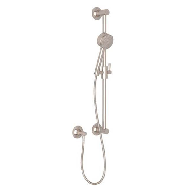 Rohl MB2046 Graceline Handshower Set With 24" Slide Bar and 5-Function Handshower