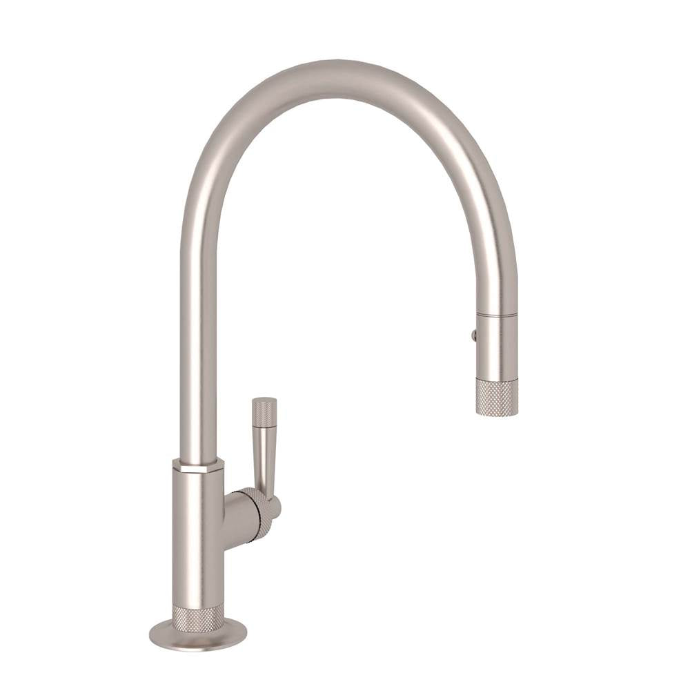 Rohl MB7930LM-2 Graceline Pull-Down Kitchen Faucet With C-Spout