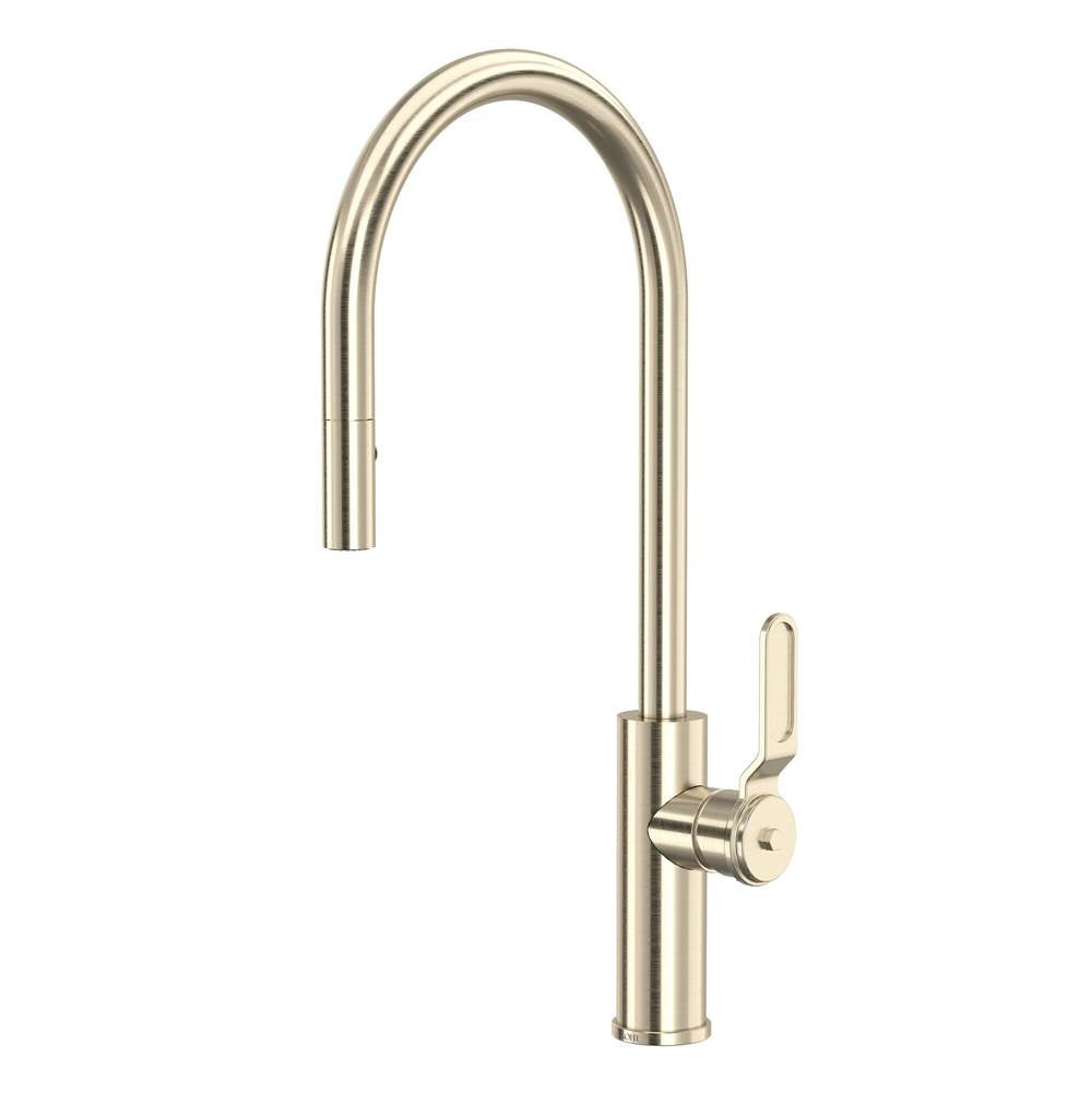 Rohl MY55D1LM Myrina Pull-Down Kitchen Faucet With C-Spout