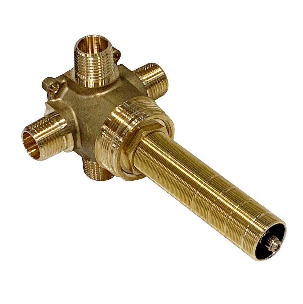 Rohl R1062BO 4-Port, 3-Way Dedicated Diverter Rough-In Valve