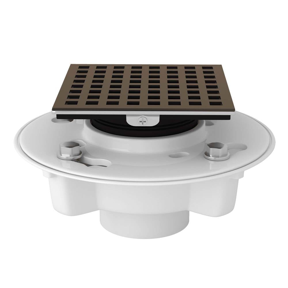 Rohl SDPVC2/3-3143 PVC 2" X 3" Drain Kit With 3143 Matrix Decorative Cover