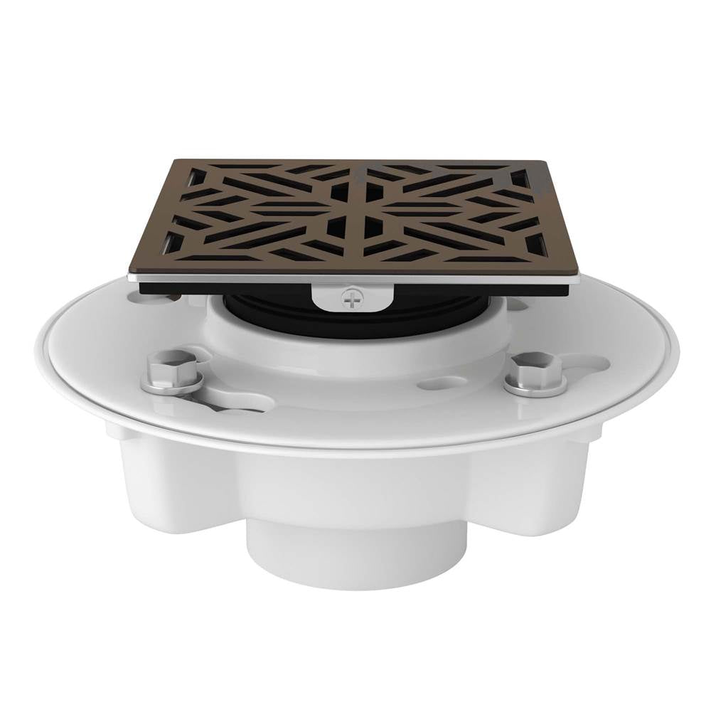 Rohl SDPVC2/3-3144 PVC 2" X 3" Drain Kit With 3144 Mosaic Decorative Cover