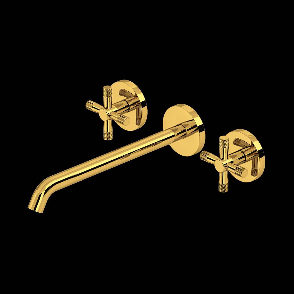 Rohl TAM06W3XM Amahle Wall Mount Tub Filler Trim With C-Spout