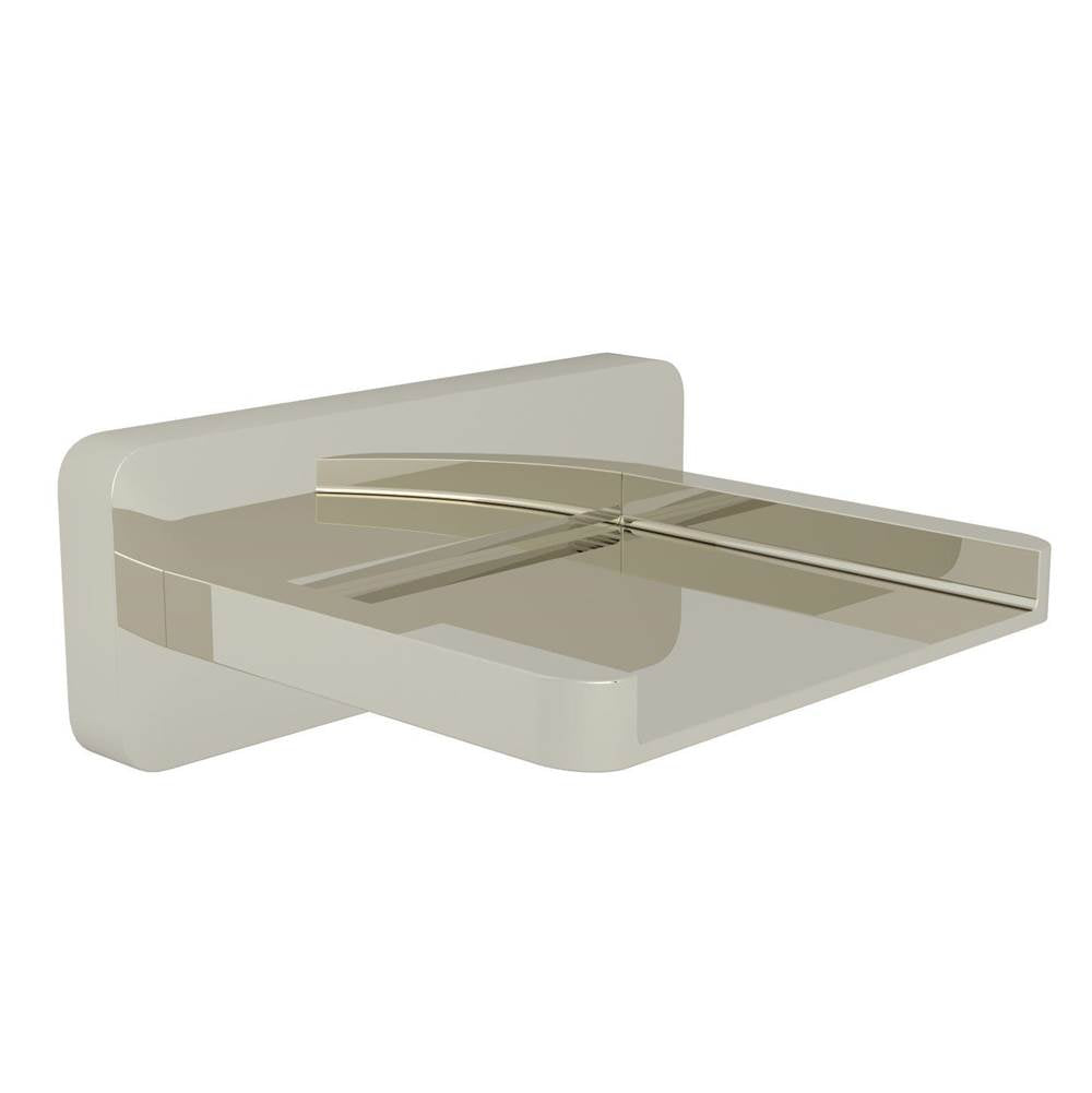 Rohl ZA219 Quartile Wall Mount Tub Spout With Trough