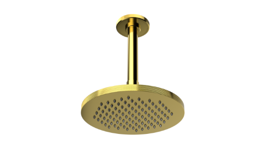 ASPECT by Waterstone RS256-1 8" Rainshower Head - Industrial Knurled