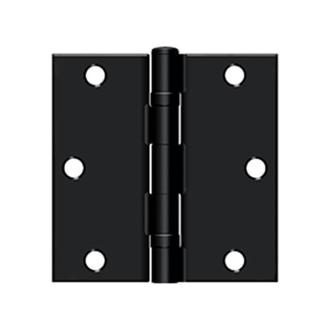 Deltana S35BB 3-1/2 x 3-1/2 Square Hinge, Ball Bearing