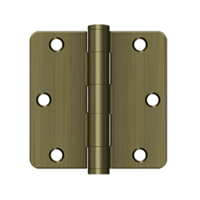 Deltana S35R4HD 3-1/2 x 3-1/2 x 1/4 Radius Hinge, HD
