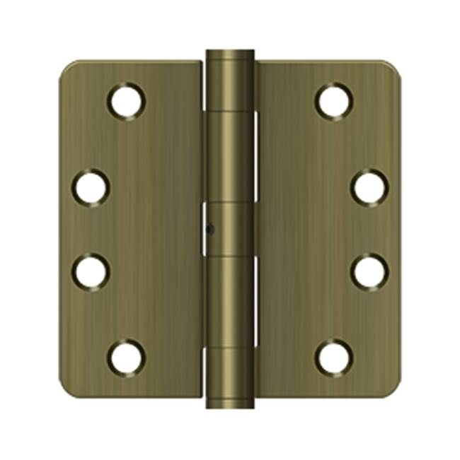 Deltana S44R4HDN 4 x 4 x 1/4 Radius Hinge, HD