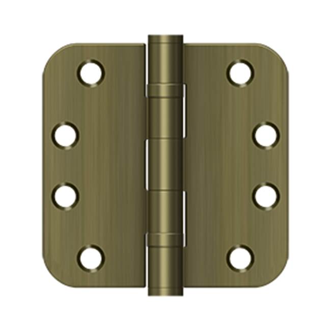 Deltana S44R5HDB 4x 4x 5/8 Radius Hinge, HD, Ball Bearings