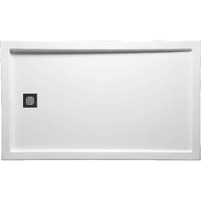Americh S6036EL 60" x 36" End Drain Left DS Base With Square Drain - Parent