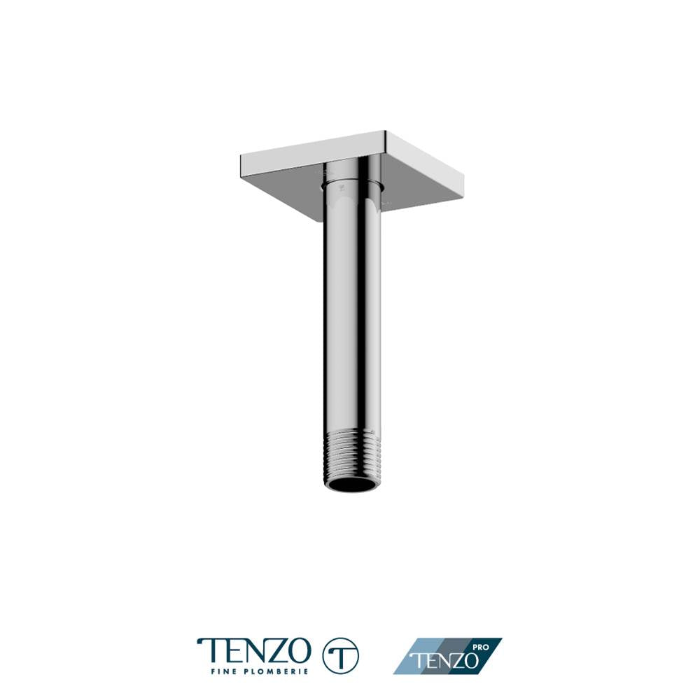 Tenzo SA-711-06-CR Ceiling Shower Arm Squared 15CM Chrome