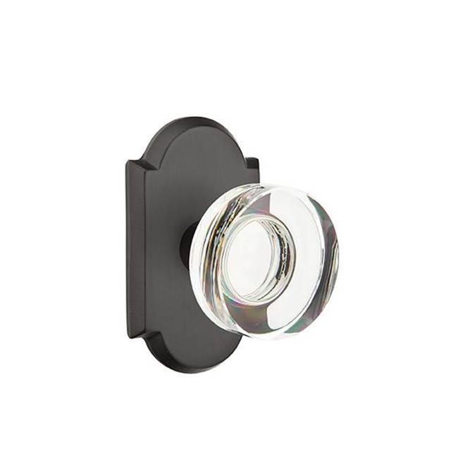 Emtek 7058MDC Dummy , No.1 Rosette , Modern Disc Crystal Knob - Parent