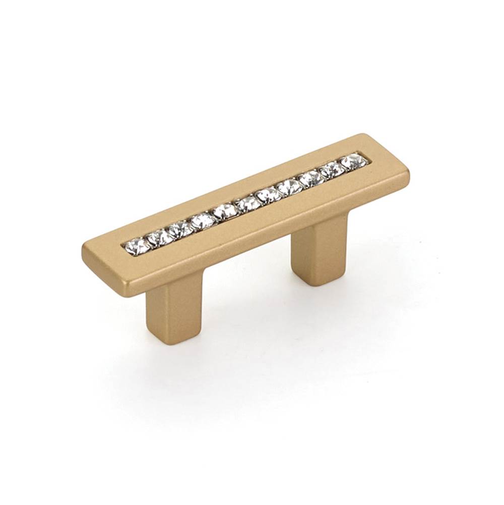 Schaub 301 Skyevale Pull With crystals 32 mm Center to Center