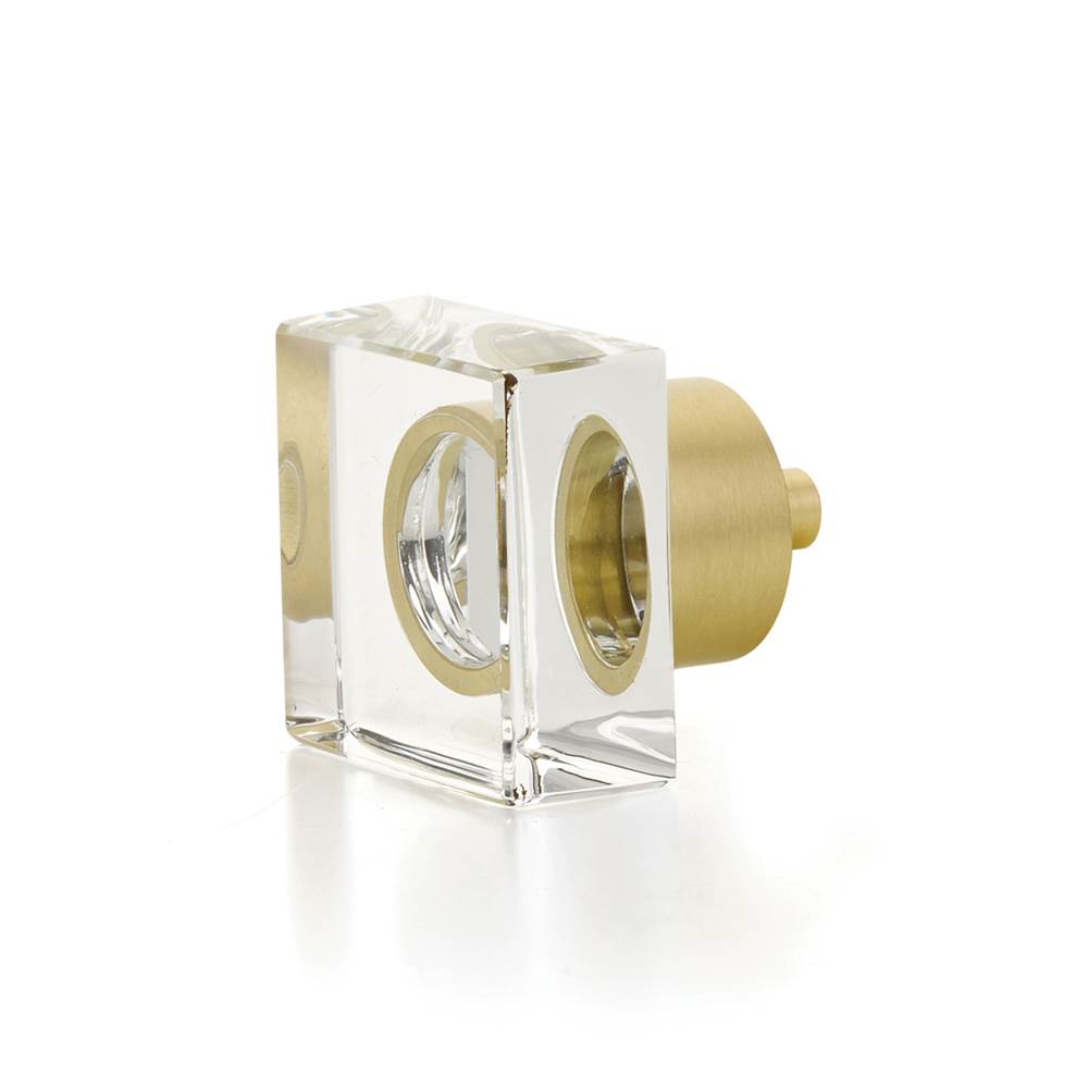 Schaub 57 City Lights Glass Knob 1-1/4"
