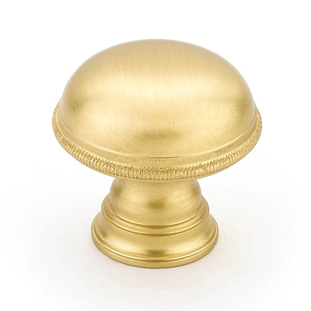 Schaub 572 Atherton Knob Plain Surface Knurled Edge 1-1/4" Dia
