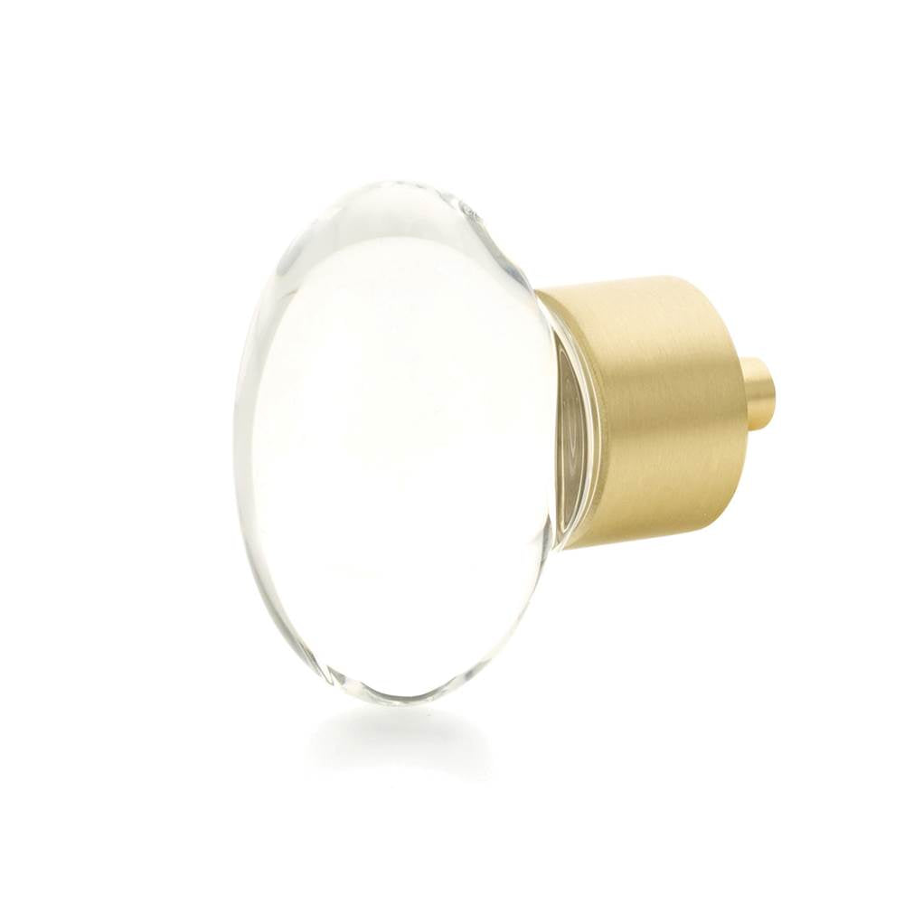 Schaub 60 City Lights Oval Glass Knob 1-3/4" Dia