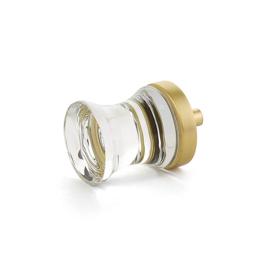Schaub 76 City Lights Knob Concave Glass 1-1/8" Dia
