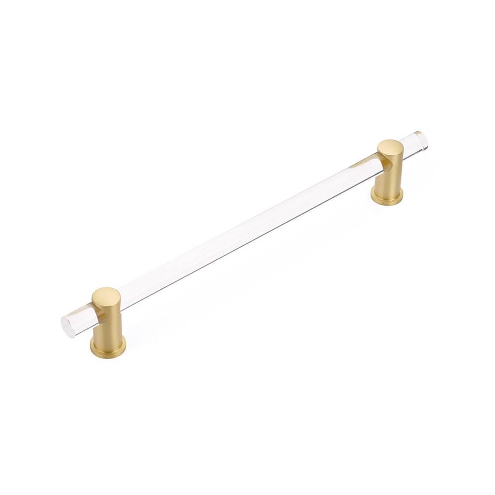 Schaub CS402 Lumiere Concealed Surface Appliance Pull NON-Adjustable Acrylic 12" Center to Center