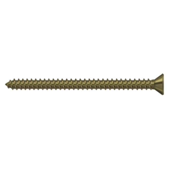 Deltana SCWS925U Wood Screw, Steel, No.9 x 2-1/2
