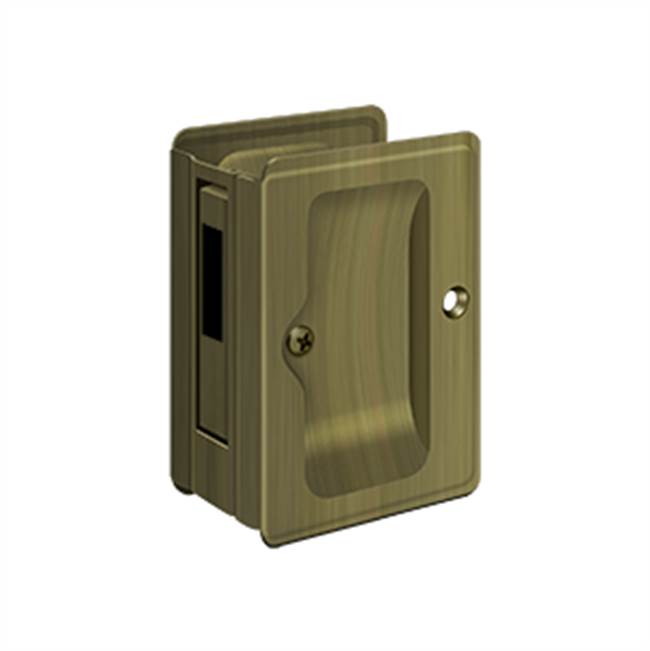 Deltana SDAR325U HD Pocket Lock, Adjustable, 3-1/4 x 2-1/4 Sliding Door Receiver