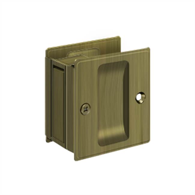 Deltana SDP25 Pocket Lock, 2-1/2 x 2-3/4 Passage