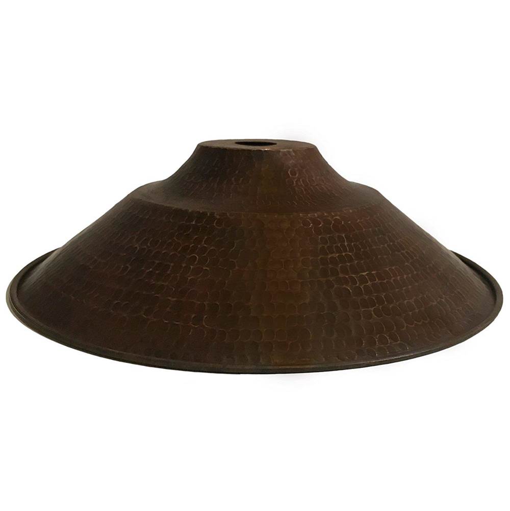 Premier Copper Products SH-L400DB Hammered Copper 13" Large Pendant Light Shade