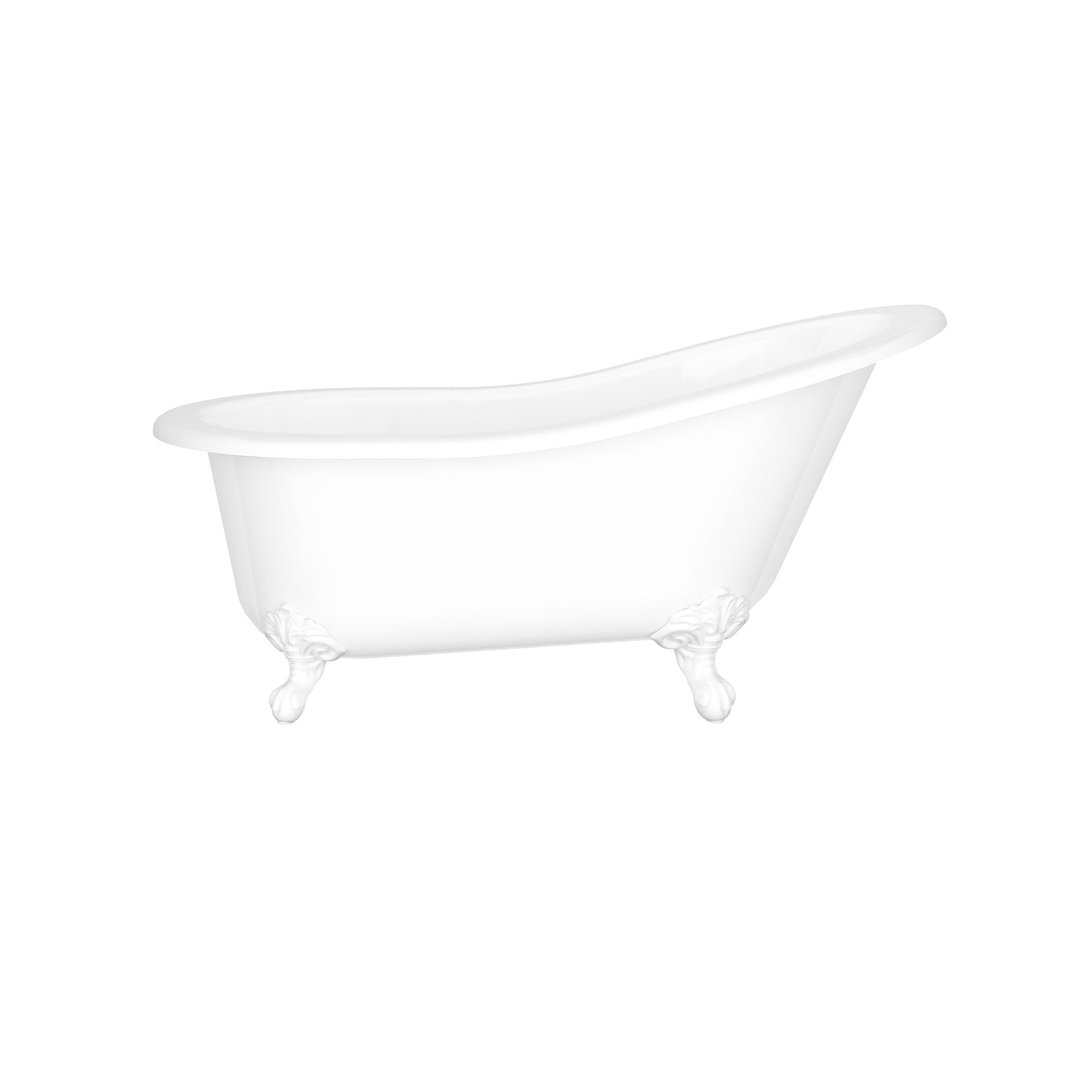Victoria + Albert SHR-N-SW-OF+FT-SHR 61" x 30" Freestanding Slipper Bathtub