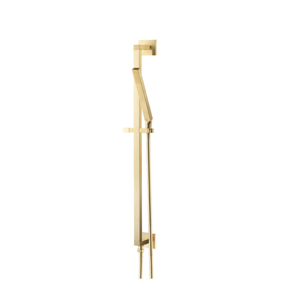 Flusso SHS.2016 Hand Shower Set with Slide Bar, Integrated Elbow & Hose