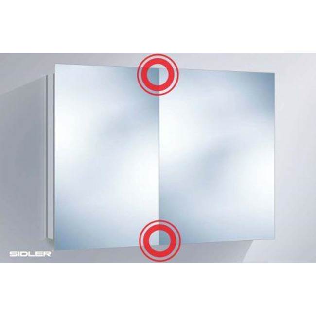 Sidler 10.00314.999 Modello Medicine Cabinet 4" Ganging Kit