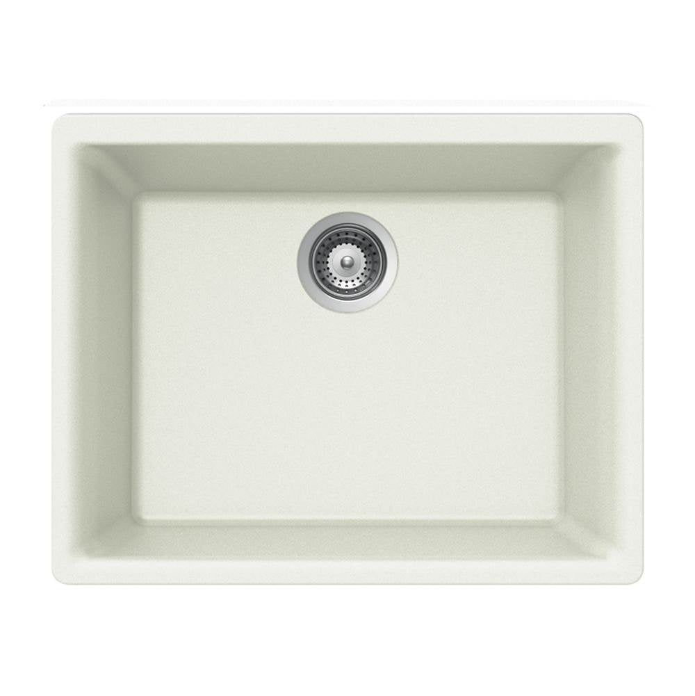 Hamat H-SIO-2418SU Granite Undermount Single Bowl Kitchen Sink