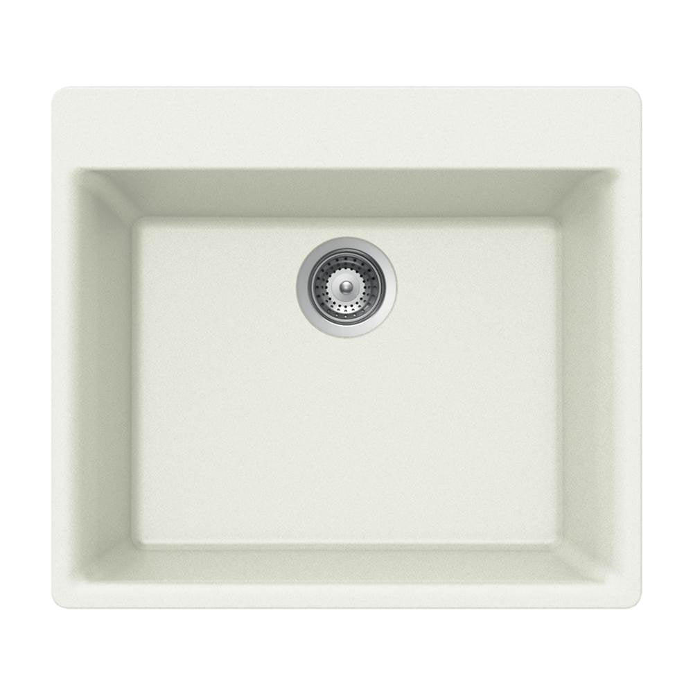 Hamat H-SIO-2420ST Granite Topmount Single Bowl Kitchen Sink