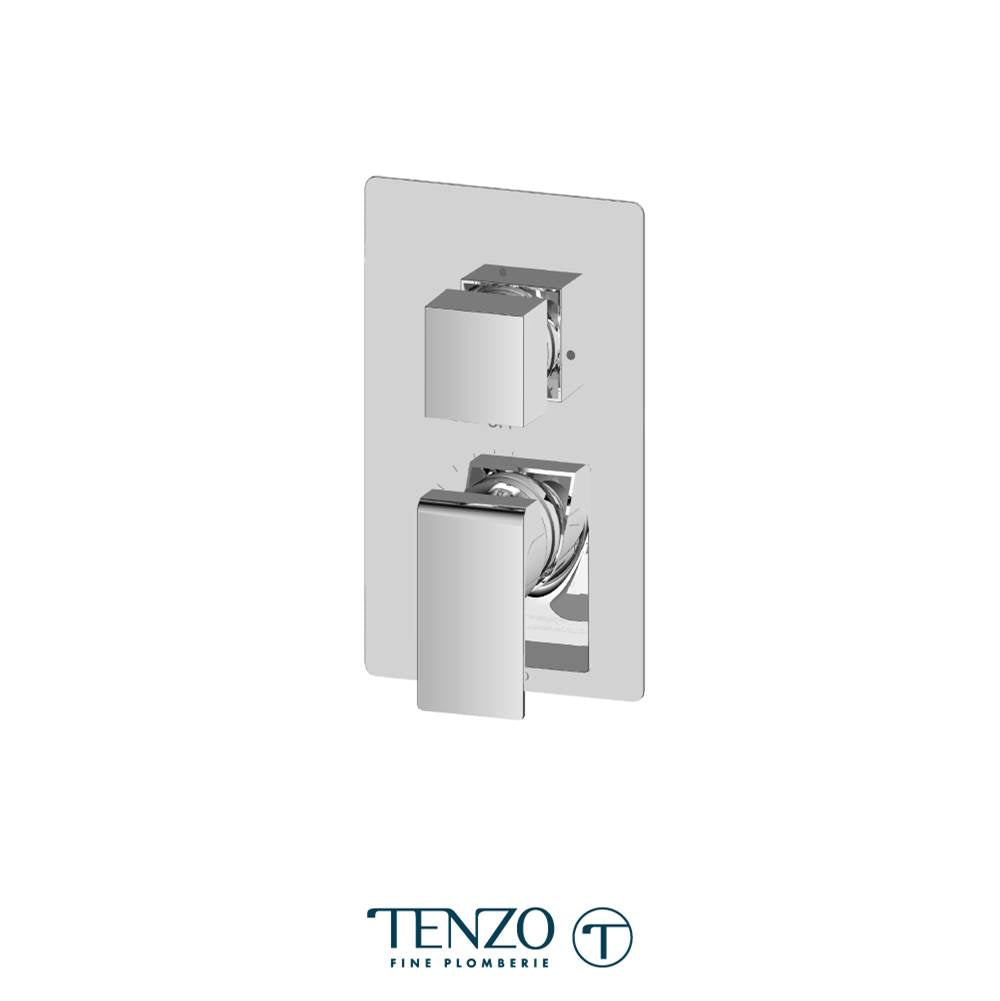 Tenzo SLPB32-CR Slik T-Box Valve 2 Functions Pressure Balance Chrome Finish