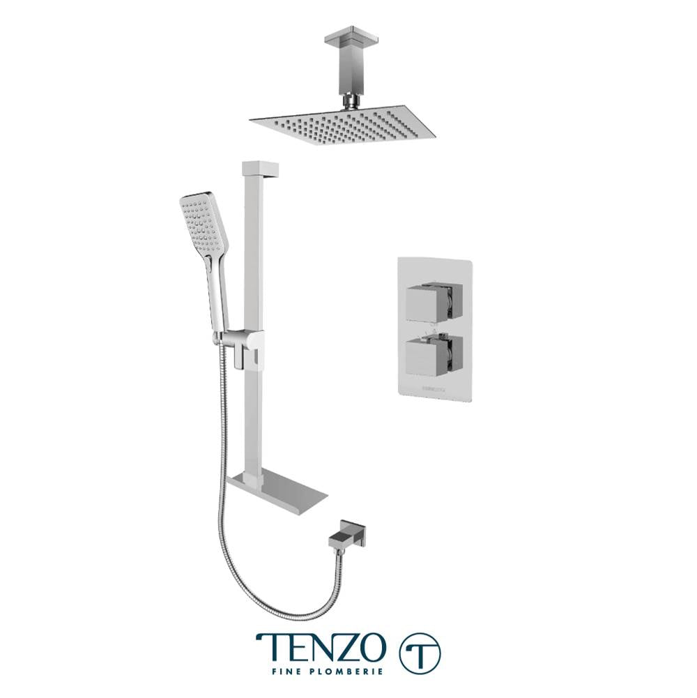 Tenzo SLT32-21331-CR Slik T-Box Kit 2 Functions Thermo Chrome Finish