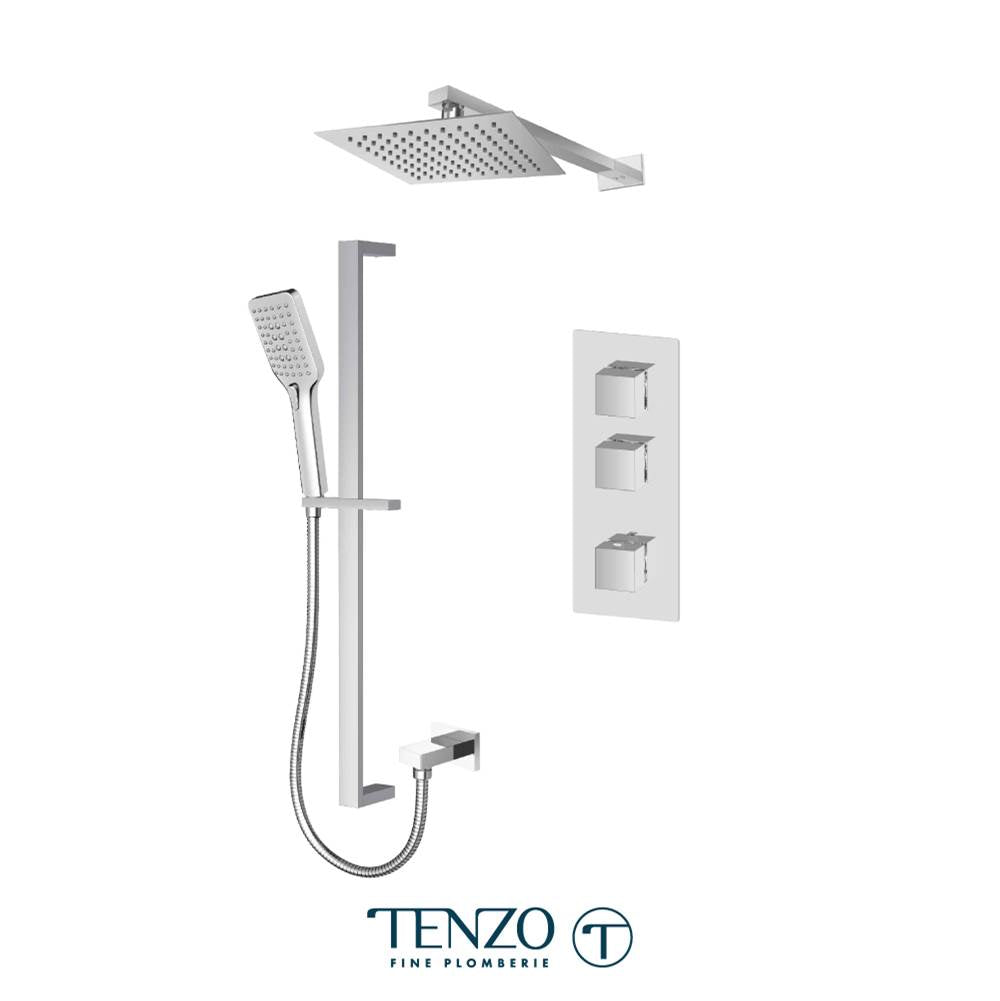Tenzo SLT42-20216-CR Slik Extenza Kit 2 Functions Thermo Chrome Finish