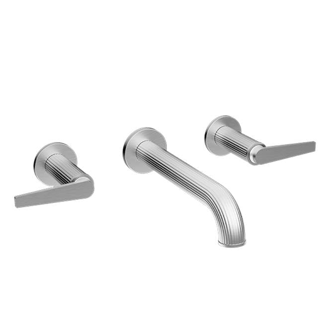 Santec 3429HO-TM Athena Wall Mount Lavatory Widespread - Trim Only With Ho Handles (Spout Cxc 7-3/4) Valves Not Included Uses Wm0020