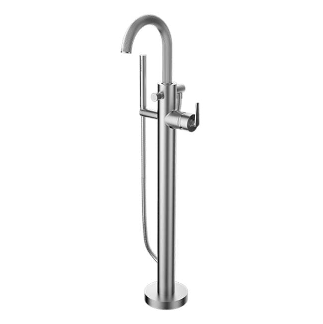 Santec 3494HO-TM Trim - Floor Mount Tub Filler with Hand Shower