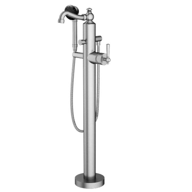 Santec 4994DI-TM Trim - Floor Mount Tub Filler with Hand Shower