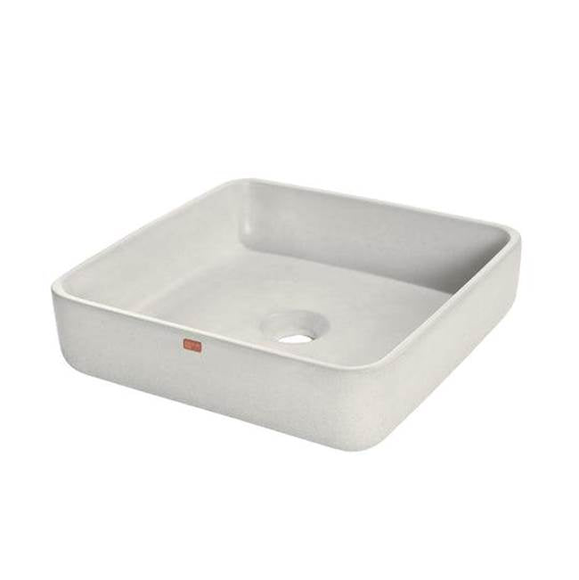 Konkretus Fladd 03 Vessel Bathroom Concret Sink